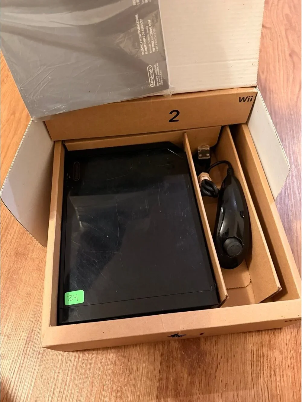Nintendo Wii Black Console